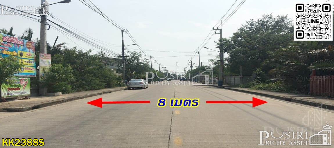 ที่ติดแม่น้ำท่าจีน 3-328 ไร่ เรือใหญ่ขนส่งสะดวก วิวสวย หลังติดถนนใช้รถเทเลอร์ได้ ในราคาไม่แพง KK2388S