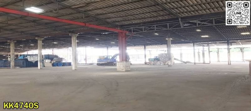 ให้เช่าโรงงาน 4,000 – 10,000 ตร.ม. ใกล้เส้น 345 มีใบ รง.4 เทรลเลอร์เข้าสะดวก เก็บได้เยอะพื้นรับ 3 ตัน / ตร.ม. ราคาพิเศษ  KK4740S
