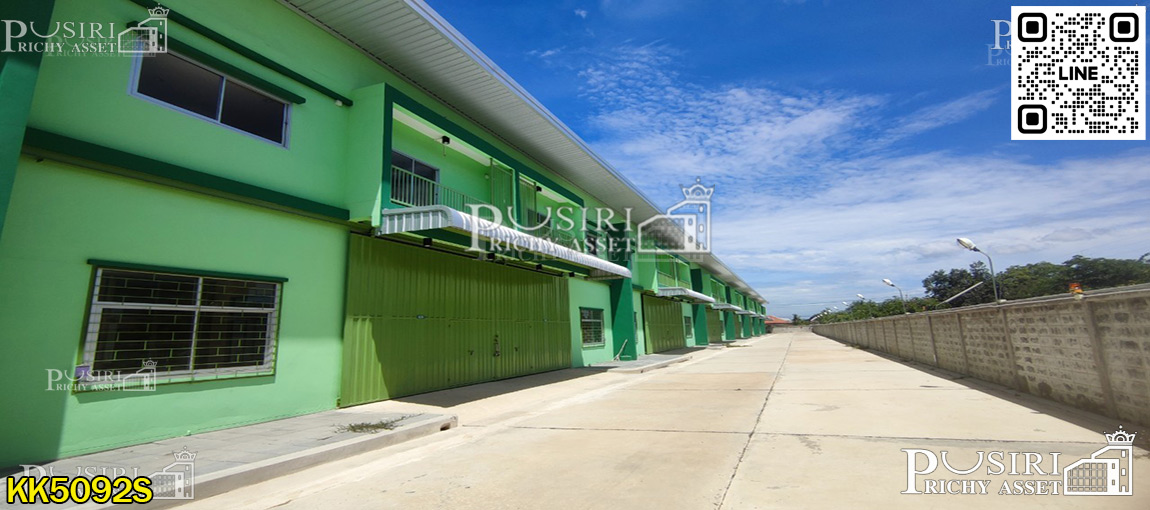 ให้เช่าโกดังใหม่ ติดถนนกาญจนา ราคาพิเศษ ขนาดเริ่ม 411 - 822 ตร.ม. เดินทางสะดวก ขนส่งง่าย kk5092s
