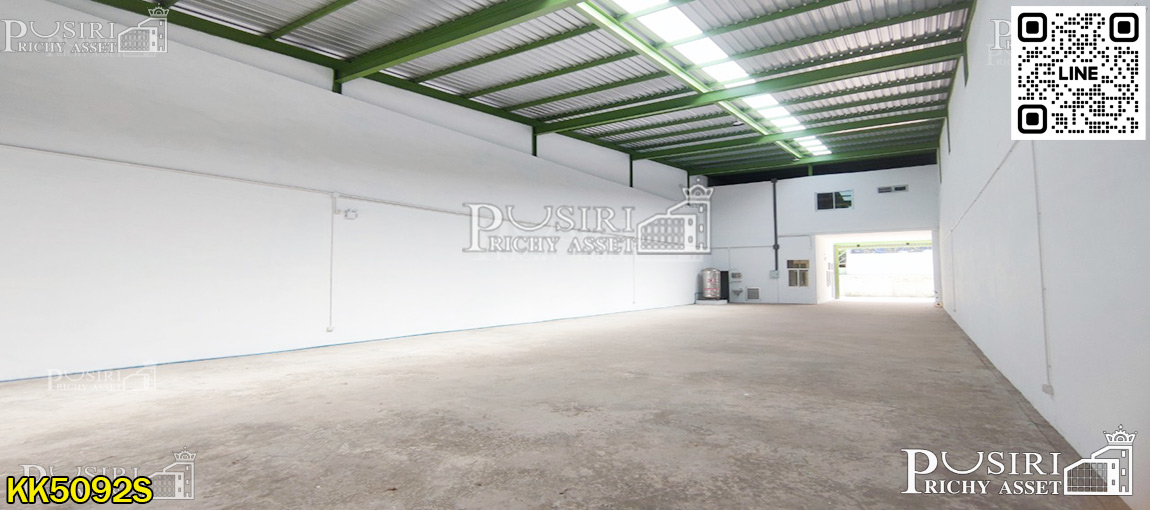 ให้เช่าโกดังใหม่ ติดถนนกาญจนา ราคาพิเศษ ขนาดเริ่ม 411 - 822 ตร.ม. เดินทางสะดวก ขนส่งง่าย kk5092s