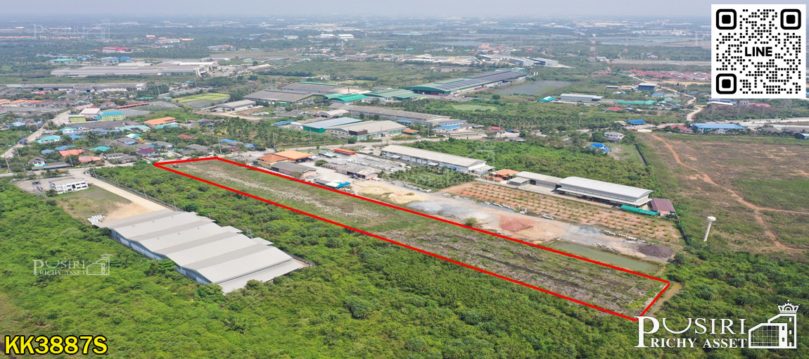 ที่สีม่วง 8 ไร่เศษ ใกล้พระราม 2 และราคาพิเศษเพียงไร่ละ 4 ล้าน นิดๆ สร้างโรงงานได้ทุกประเภท เทรลเลอร์เข้าออกสะดวก 