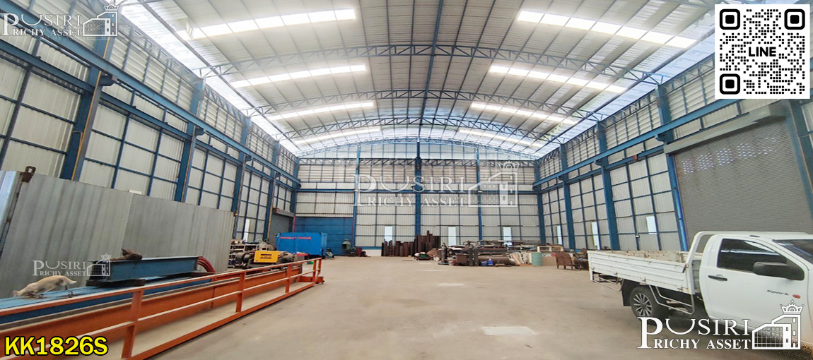 พื้นรับโหลดโหดสุดในย่านนี้ 5 ตัน/ตร.ม. โรงงาน 2 ไร่ 2,016 ตร.ม. มีทั้งขาย/เช่า สูงโปร่งเย็นสบาย พร้อมสำนักงาน 3 ชั้น 