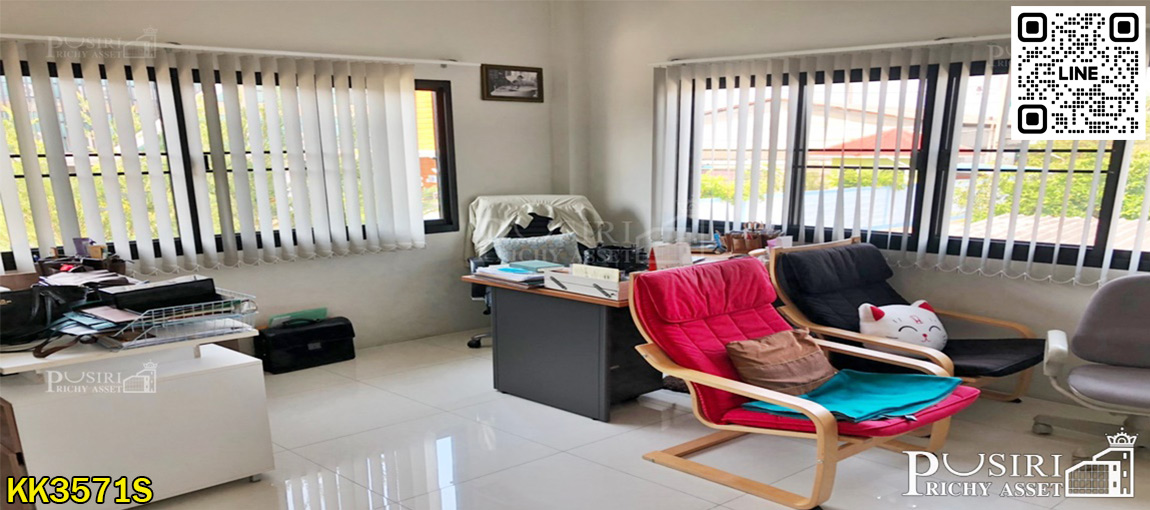 โรงงาน 2 ชั้น 361 วา สภาพใหม่กิ๊บๆ พื้นที่ใช้สอยเน้นๆ 1,200 ตร.ม. สาธารณูปโภคครบ จับจ่ายใช้สอยง่าย ใกล้ ถ.เศรษฐกิจ KK3571S