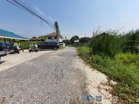 ขายที่ดินเปล่า 101 ตร.วา ถ.จันทร์ทองเอี่ยม ใกล้สถานีรถไฟฟ้าตลาดบางใหญ่ นนทบุรี