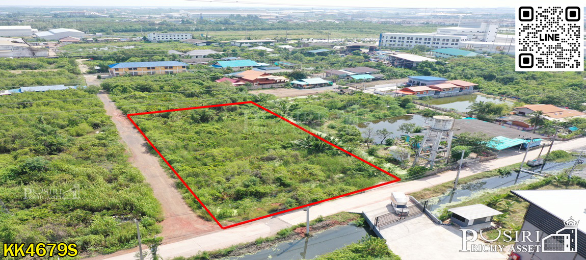 ที่สวยสีม่วง 2 ไร่เศษ ใกล้พระราม 2 ถนน 2 ด้าน ในราคาที่ดีที่สุด เพียงไร่ละ 3 ล้าน  KK4679S