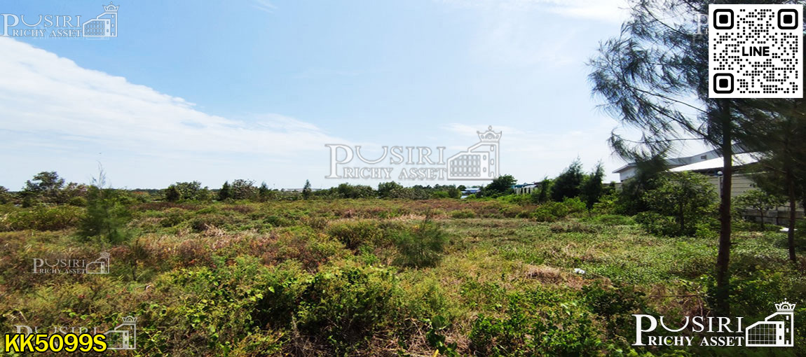โดดเด่นที่เกือบ 5 ไร่ หน้ากว้าง 148 ม. ถมพร้อมสร้างโรงงาน น้ำไฟครบ เทรลเลอร์ลุยสบาย  KK5099S