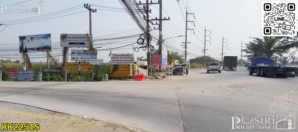 ทำโรงงานได้ทันที ที่ดิน 10 ไร่ ขายพร้อมใบรง.4 ราคาพิเศษ แบ่งใช้ แบ่งขายเก็งกำไรได้ หน้ากว้าง 250 เมตร ใกล้ถนนเส้น 346 ลาดหลุมแก้ว