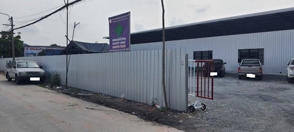 ขาย ที่ดินเปล่า  ซอย ด่านสำโรง58 ขนาด 412 ตรว ไม่รวม โกดัง สิ่งปลูกสร้าง  ตอนนี้เช่าตั้งโกดังอยู่