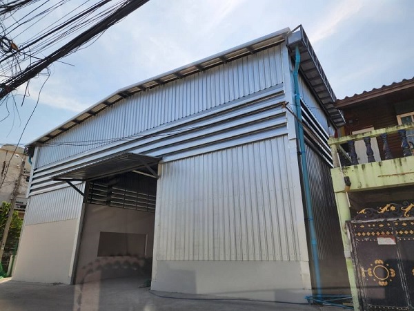  ให้เช่า โกดังสร้างใหม่ 300ตรม   ใกล้ ซอย ศรีด่าน 1/3  ตำบล สำโรงเหนือ สมุทรปราการ เหลือ 1 โกดัง