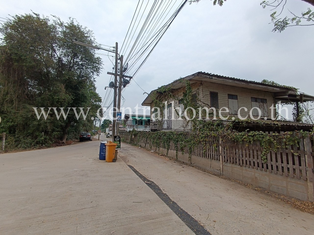 บ้านพร้อมที่ดิน 1 ไร่ ริมแม่น้ำเจ้าพระยา บางไทร จ.อยุธยา ราคาถูก