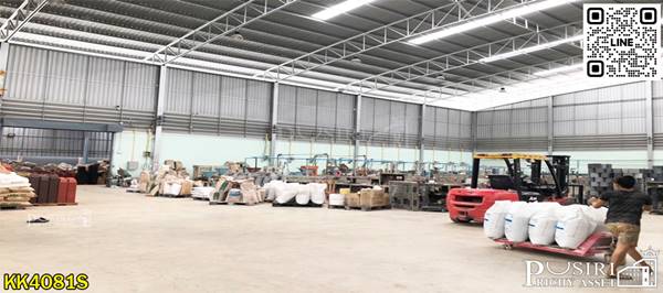 เซฟเวลาไปสร้างเองกับโรงงานพลาสติกเกือบ 5ไร่ ใหม่ ใหญ่ 6,300 ตร.ม. รับโหลด 5ตัน ติดถนน 2ด้าน พร้อมใบ รง.4 + หม้อแปลง 500 KVA และบ้านพักคนงาน ใกล้ ถ.เศรษฐกิจ-พระราม 2 - KK4081S