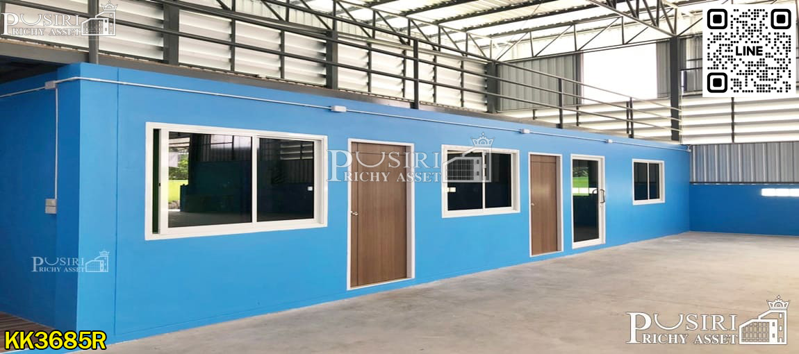 ให้เช่าโกดัง 420 ตร.ม. ออฟฟิศในตัว เพียง 400 เมตร จากเส้นวัดเจษ-พันท้าย-สาริน แหล่งอำนวยความสะดวกรอบด้าน  KK3685R