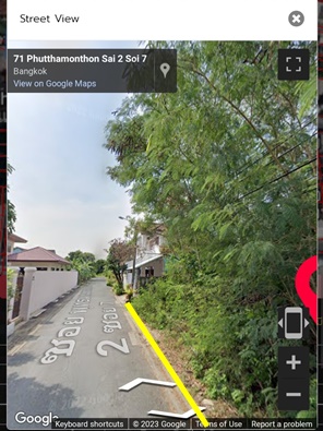 ขาย ที่ดินเปล่า แปลงมุม 73ตารางวา ถนนพุทธมณฑลสาย2ซอย7 บางแค ใกล้เดอะมอลล์บางแค