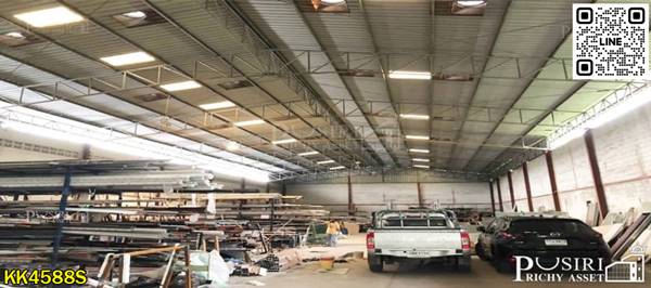 โกดังติดถนนใหญ่ในราคาถนนซอย พร้อมสำนักงาน และบ้านพักคนงาน ลูกค้าสังเกตุคุณได้ง่ายๆ แถมกู้ผ่านสบายๆ - KK004588s