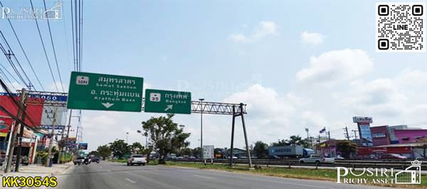 ลุย สร้างหอพัก/โกดัง บนเนื้อที่ 1 ไร่ ได้ทันที ถนนกว้าง ใกล้ซอยสุชัย ใกล้พระราม2 - KK3054S