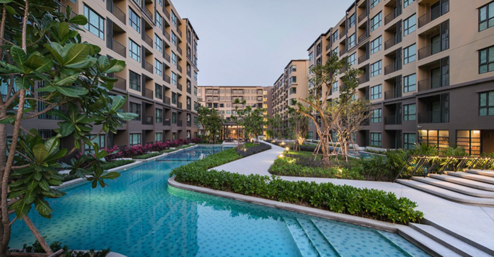 ขายคอนโดเรน ชะอำ ห้องมุม ชั้นบนสุด วิวสวนและทะเล อ.ชะอำ จ.เพชรบุรี