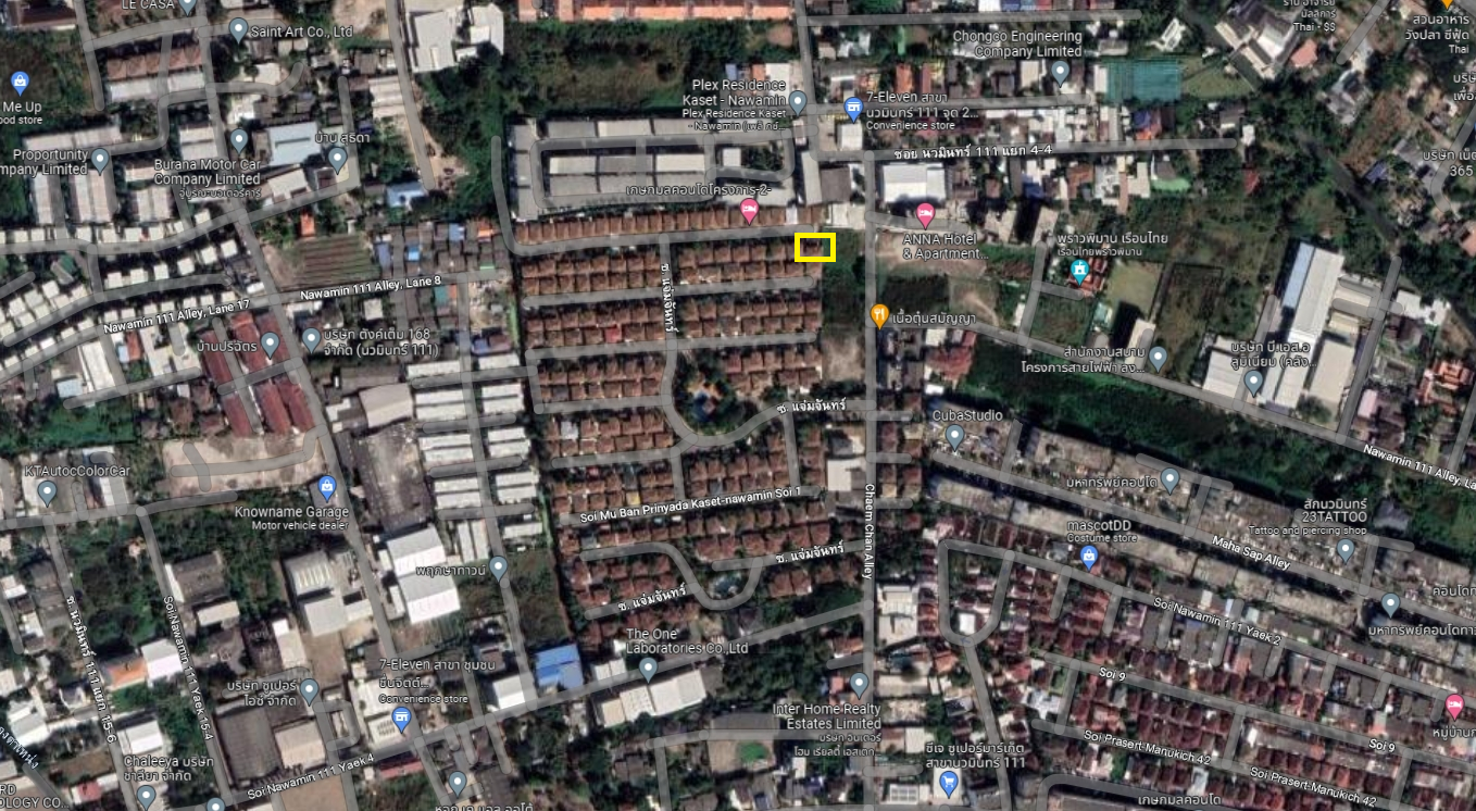 ขายบ้านพร้อมที่ดิน หมู่บ้านปริญญดา เกษตร-นวมินทร์ (แจ่มจันทร์) ทำเลดี อ.บึงกุ่ม จ.กรุงเทพ