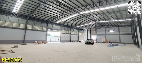 Presale โรงงานใหม่ 1 ไร่ 80 พื้นที่ใช้สอย 930 ตร.ม. ขอใบ รง.4 ได้ ใกล้ ถ. เศรษฐกิจ มีพื้นที่ต่อเติมด้านข้าง ต่อเติมได้อีก 400 ตารางเมตร !!! - kk5200s