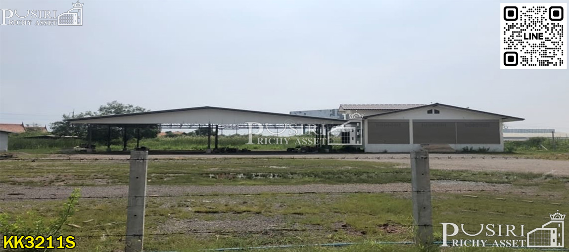 ขายที่ 7ไร่เศษ ถมเต็มพร้อมใช้ แถมบ้านพักอาศัย 480 ตร.ม. ใกล้พระราม2 เพียง 350 ม. ใน ราคาลดพิเศษ - KK3211S