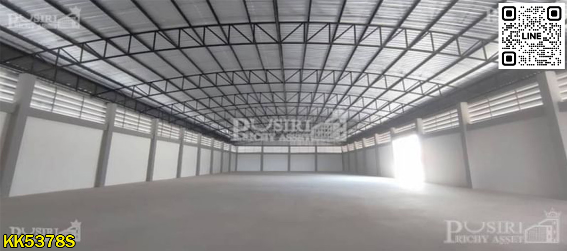 โรงงานใหม่ 2 ไร่เศษ อย่างพันท้าย พื้นใช้สอย 1,280 ตร.ม. พร้อมสำนักงาน 2 ชั้น ขอใบ รง.4 ได้ เทรลเลอร์เข้าออกสะดวก พร้อมส่วนขยายต่อเติมอีกเพียบ  kk5378s