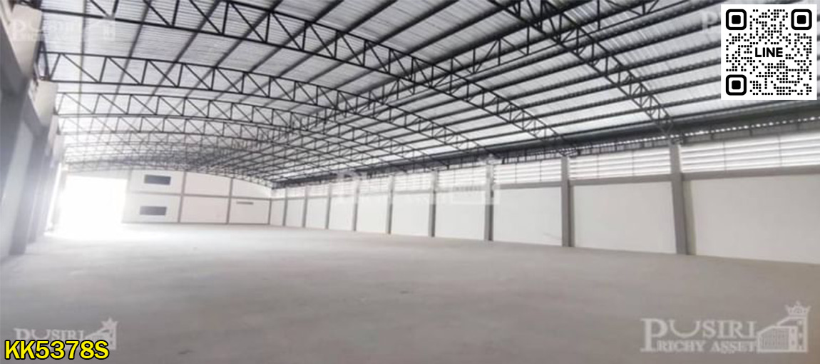 โรงงานใหม่ 2 ไร่เศษ อย่างพันท้าย พื้นใช้สอย 1,280 ตร.ม. พร้อมสำนักงาน 2 ชั้น ขอใบ รง.4 ได้ เทรลเลอร์เข้าออกสะดวก พร้อมส่วนขยายต่อเติมอีกเพียบ  kk5378s