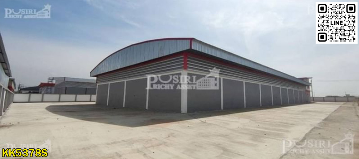 โรงงานใหม่ 2 ไร่เศษ อย่างพันท้าย พื้นใช้สอย 1,280 ตร.ม. พร้อมสำนักงาน 2 ชั้น ขอใบ รง.4 ได้ เทรลเลอร์เข้าออกสะดวก พร้อมส่วนขยายต่อเติมอีกเพียบ  kk5378s