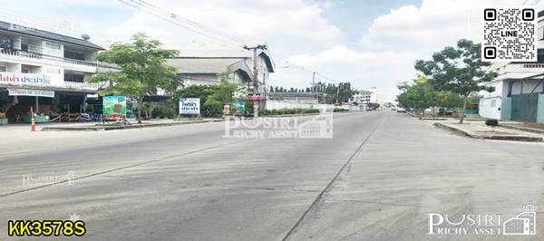 ขาย ที่สวยสร้างโกดัง/หมู่บ้าน เกือบ 12ไร่ หน้ากว้างพิเศษ 140 ม. ใกล้ ทั้งพุทธสาครและ เพชรเกษม ราคาดีงาม - KK3578S