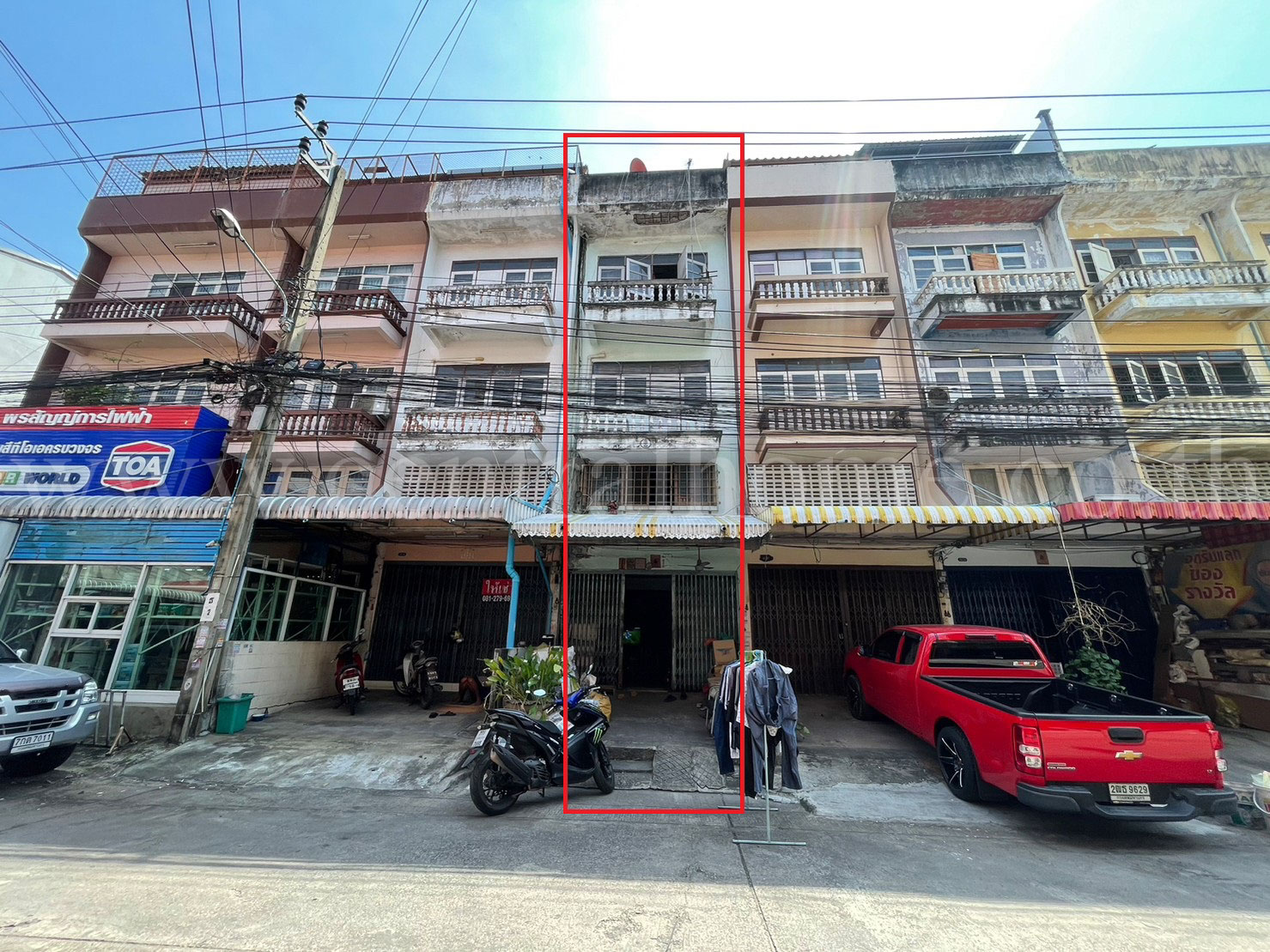 อาคารพาณิชย์ หมู่บ้าน สยามวิลล่า เพชรเกษม 48 แยก 45 ถูกที่สุด