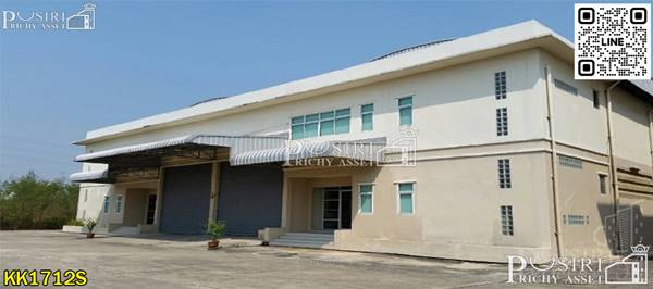 ขาย/เช่า ที่ดินอุตสาหกรรม สีม่วงแท้ 100 % พร้อมคลังสินค้าและสำนักงาน ที่ 13 ไร่เศษ ใกล้ถนนเศรษฐกิจไม่ถึง 1กิโล ถนนกว้างตลอดทาง - KK1712S