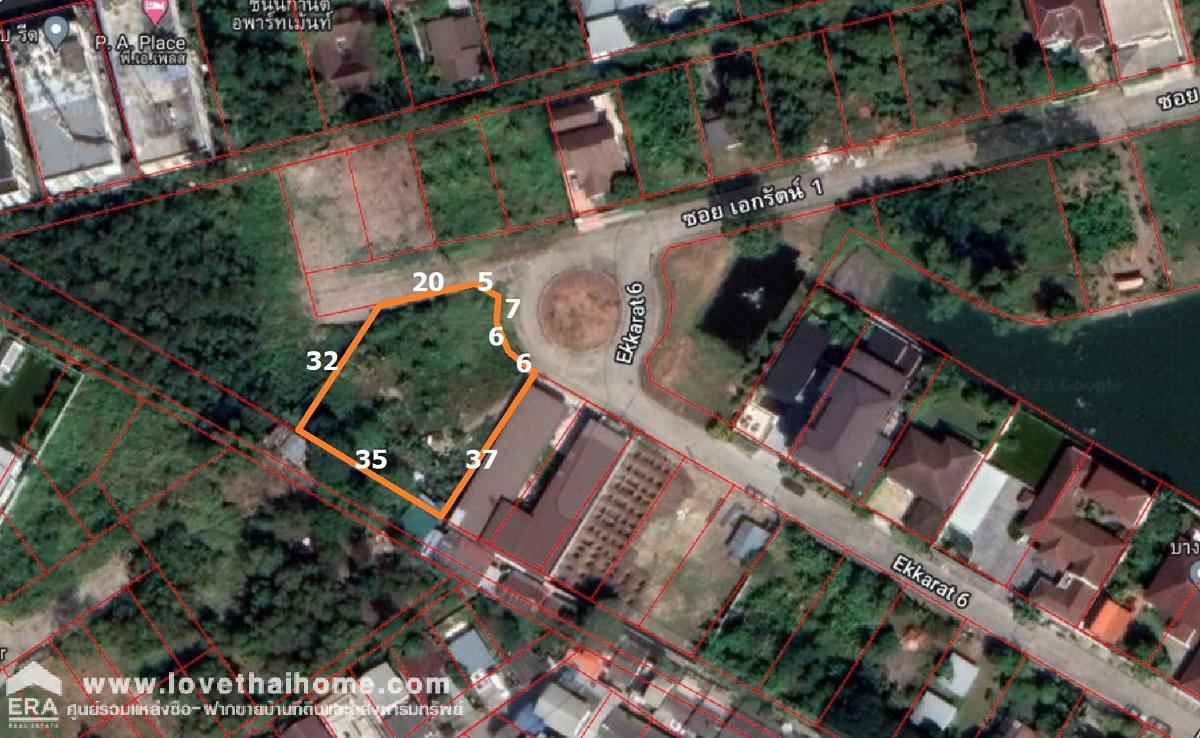 ขายที่ดินเมืองเอก ซ.เอกรัตน์ 1 ราคาถูกสุดในย่านนั้น 372 ตรว. ใกล้ตลาดสัมมากรเมืองเอก ใกล้มหาวิทยาลัยรังสิต เหมาะทำบ้านอยู่อาศัย หรือบริษัทสำนักงาน