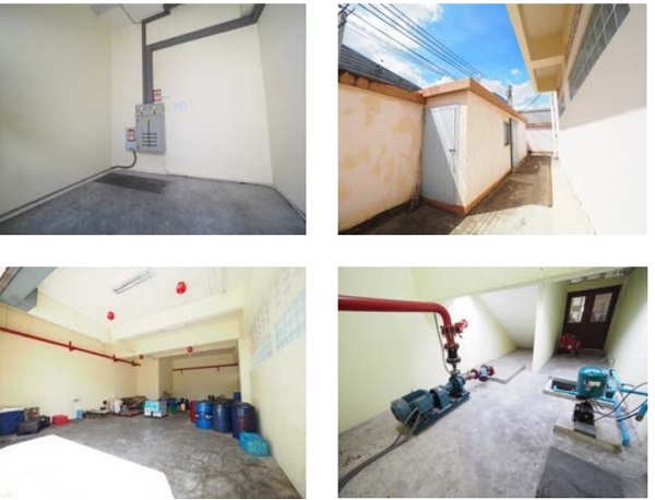 ให้เช่า และขาย โกดังพร้อมออฟฟิศ 3 ชั้น สุขสวัสดิ์  พระประแดง พื้นที่สีม่วง สามารถทำเป็นโรงงานได้   ที่ดิน 560 ตรว ใช้สอย 4,327 ตรม พื้นรับน้ำหนักได้ 5 ตัน