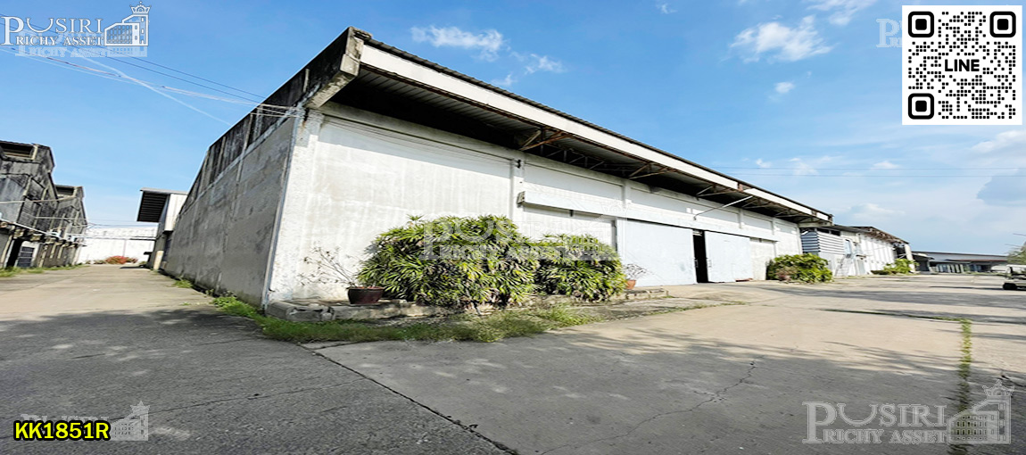 ให้เช่าโรงงาน โกดัง ใกล้ถนนเพชรเกษม เริ่ม 2,300-15,476 ตร.ม. รถเทรลเลอร์เข้าออกสะดวก พื้นแข็งแรง พร้อมความปลอดภัย รปภ.ฟรี 24 ชม.  KK1851R