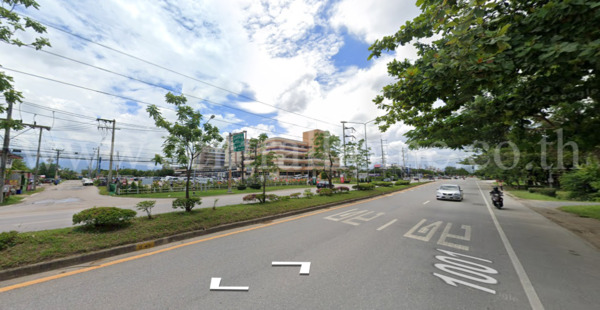 ที่ดินเมืองเชียงใหม่ ติดถนนใหญ่ รพ.สันทราย