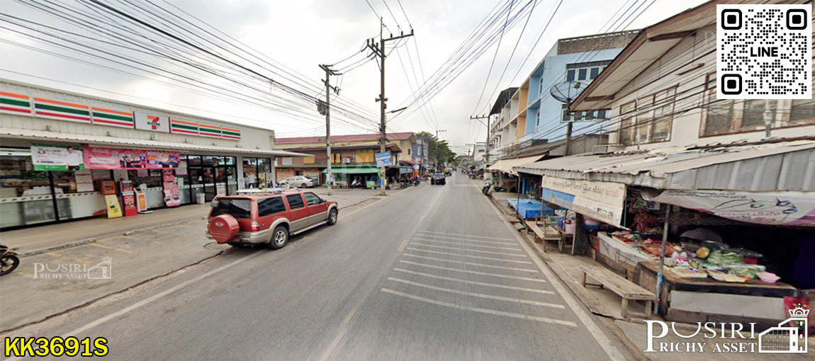 ที่ 5 ไร่ สร้างโรงงานใหญ่ได้ถึง 5,000 ตร.ม.อย่างลงตัว พร้อมระบายน้ำลงคลองด้านหลังได้ทันที ใกล้ ถ.พระราม 2 และอีก 2 ถนนหลัก  KK3691S