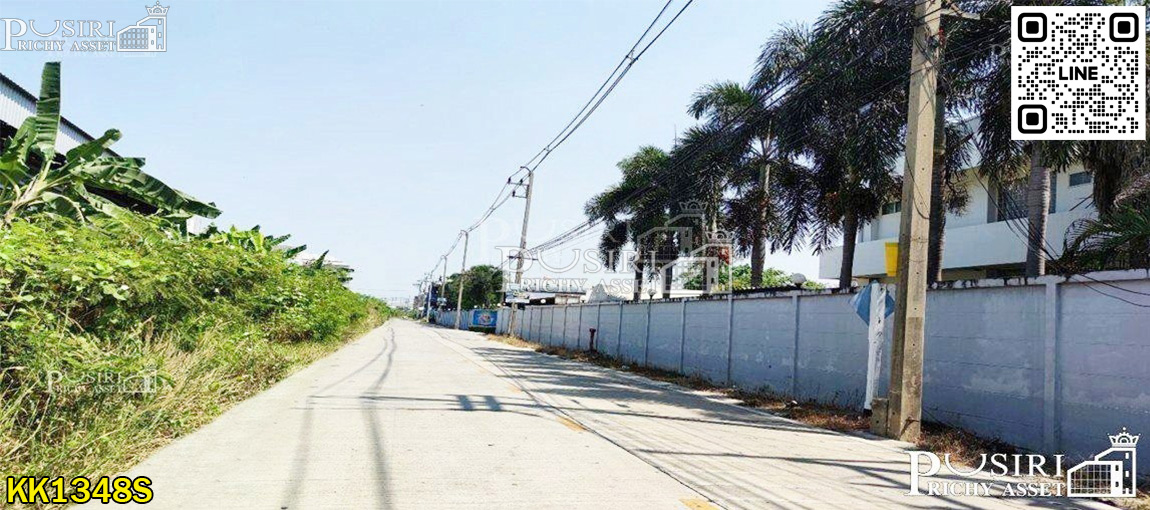 แปลงสุดท้าย ที่สวยในพื้นที่สีม่วง 2 ไร่เศษ ถูกเกือบเท่าราคาประเมิน ไฟฟ้า ประปาพร้อม แถมเดินทางสะดวกใกล้สาย 5 KK1348S