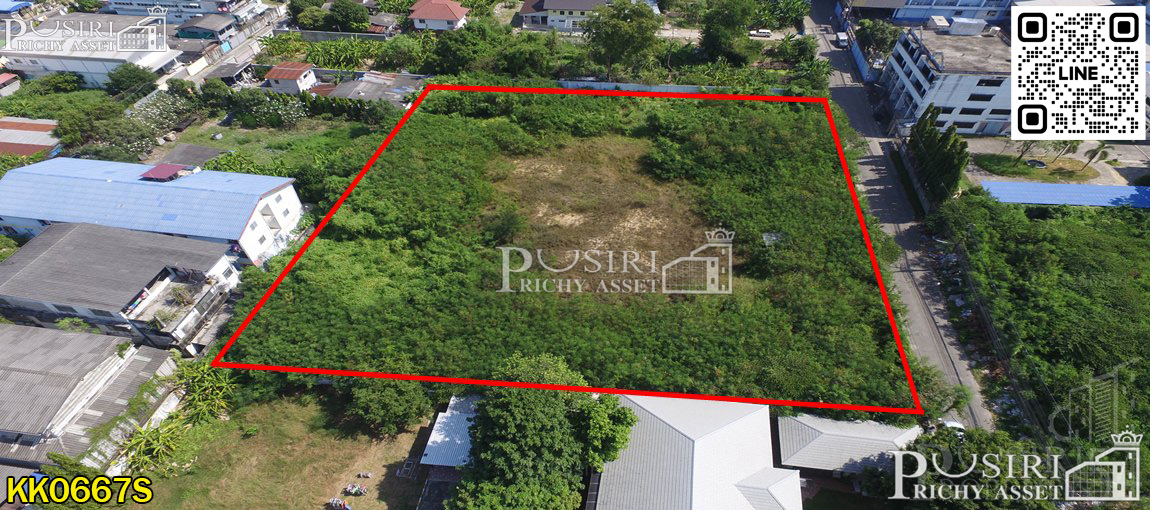 ที่สวยราคาพิเศษ 3 ไร่เศษ เหมาะทำสำนักงาน คอนโด เเละหอพัก ใกล้สิ่งอำนวยความสะดวกทุกอย่าง ใกล้รถไฟฟ้าสถานีเพชรเกษม 48 หลัง ม.สยาม  KK0667S