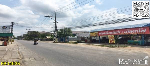 สร้างโรงงาน และโครงการของคุณให้มีกำไรเร็วกว่าที่อื่นๆ กับที่ดิน 22 ไร่เศษ ฮวงจุ้ยแบบเทพๆ ใกล้พุทธสาครเพียง 3.5 กม. - KK3463S