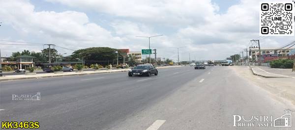 สร้างโรงงาน และโครงการของคุณให้มีกำไรเร็วกว่าที่อื่นๆ กับที่ดิน 22 ไร่เศษ ฮวงจุ้ยแบบเทพๆ ใกล้พุทธสาครเพียง 3.5 กม. - KK3463S