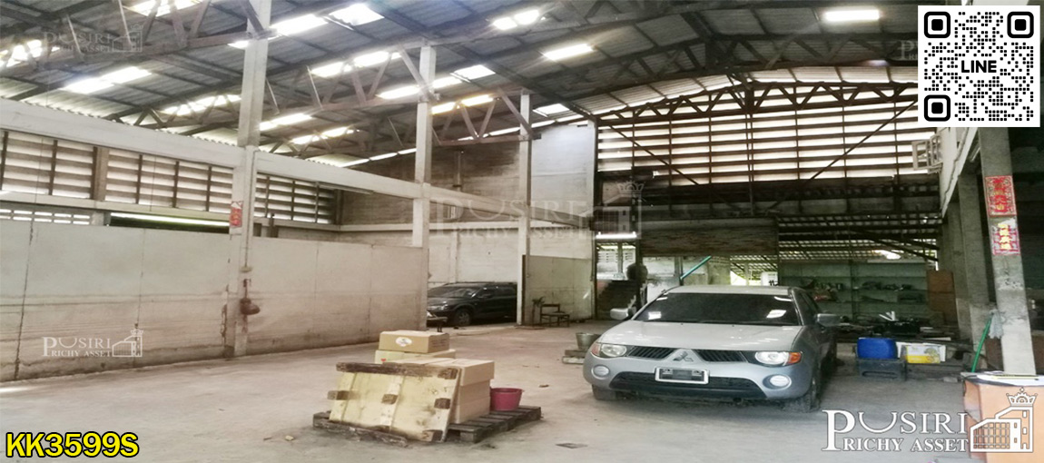 ขายให้แบบคุ้มๆ ที่ดินเกือบ 8 ไร่ พร้อมโกดังขนาด 320 ตร.ม.  บ้านพัก 2 ชั้น ใกล้พุทธมณฑลสาย 5 เพียง 1.4 กม. ในราคาที่เปล่า  KK3599S