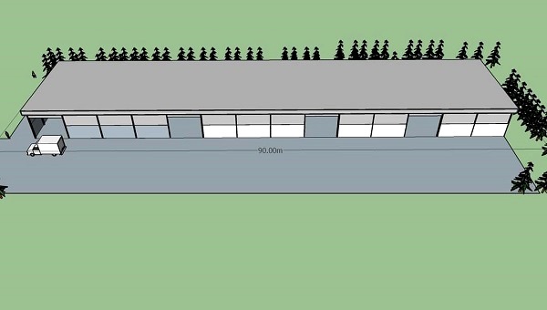 โกดังให้เช่า ทำเลดี  ถนนพัฒนาชนบท ศรีนครินทร์ ร่มเกล้า  ลาดกระบัง  770 ตรม เหมาะเป็นศูนย์กระจายสินค้า คลังสินค้าจัดเก็บ ถนนกว้าง 12m. รถใหญ่ และตู้ container เข้า-ออกได้