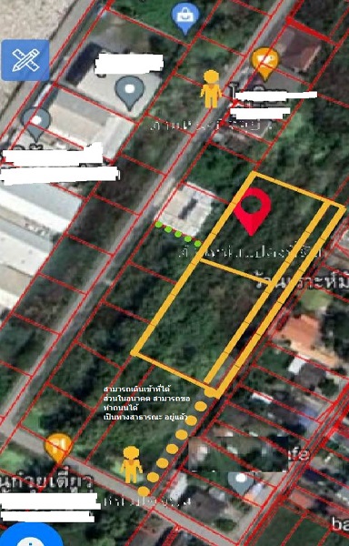 ขายที่ดิน เข้าในซอย ถ.บางกรวย-ไทรน้อย3215  (หรือบางกรวย-ชัยพฤกษ์)  เนื้อที่ รวม 2-1-60 ไร่ มี 2 โฉนด ขนาดโฉนดละ 1-0-75.5  ไร่ เท่ากัน พร้อมถมที่ให้ แบ่งขาย เป็นแปลงได้  โซนธุรกิจ เหมาะปลูกบ้าน-ทำโกดัง 