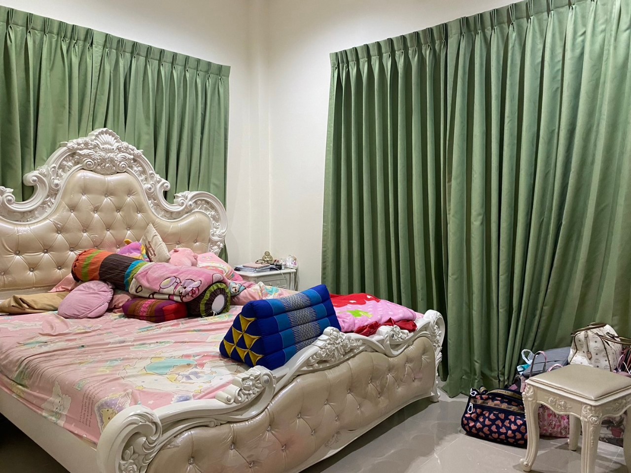ขายบ้านเดี่ยวชั้นเดียวหลังใหญ่  หมู่บ้านธรรมชาติ ถนนรังสิต-นครนายก  