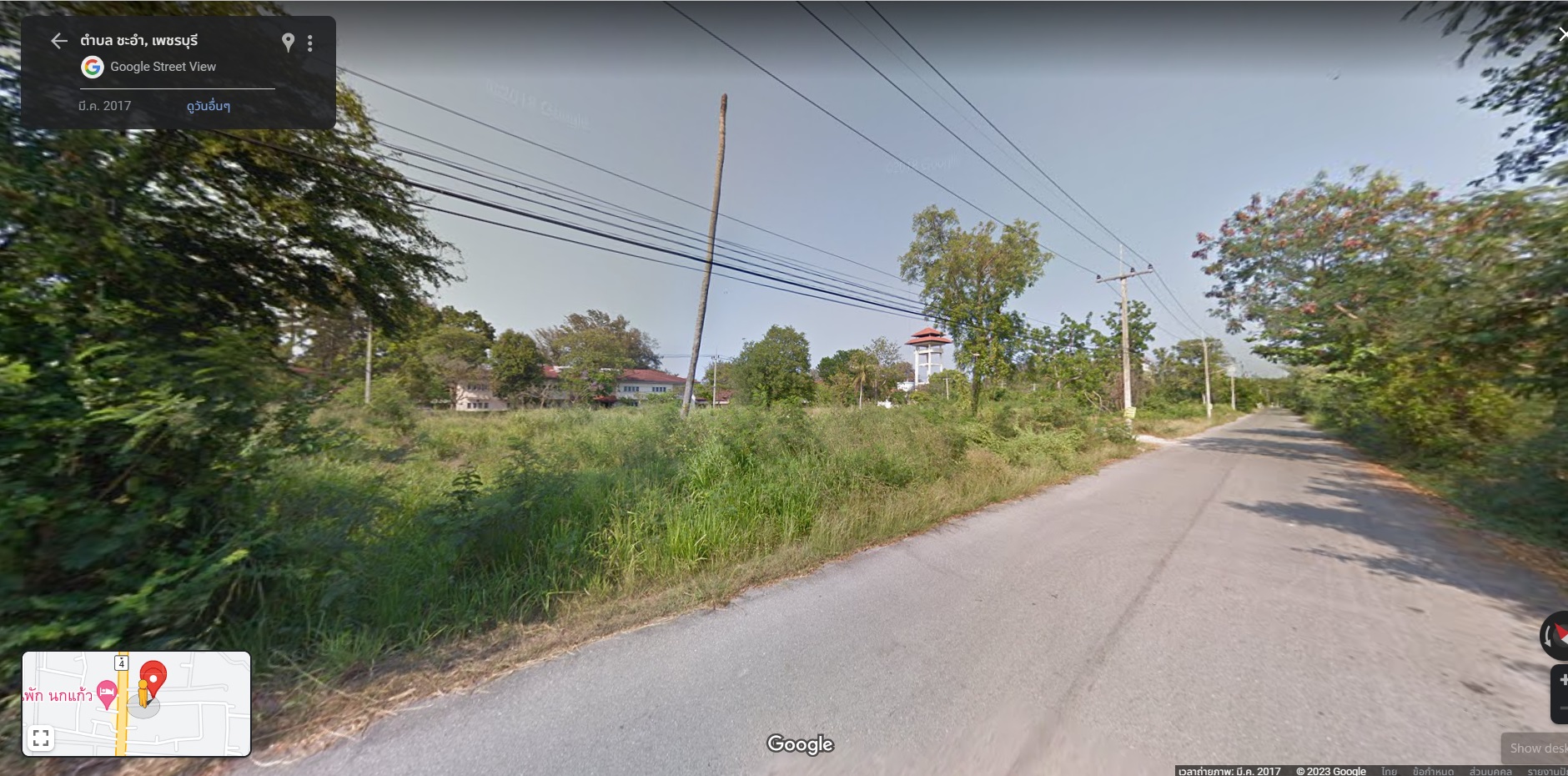 ที่ดินชะอำ3ไร่ซอยระเบียงจันทร์ ใกล้ถนนเพชรเกษม70เมตร