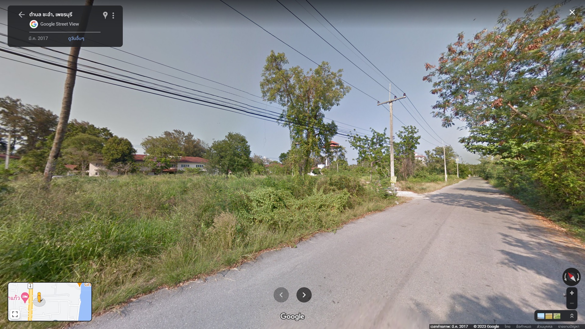 ที่ดินชะอำ3ไร่ซอยระเบียงจันทร์ ใกล้ถนนเพชรเกษม70เมตร