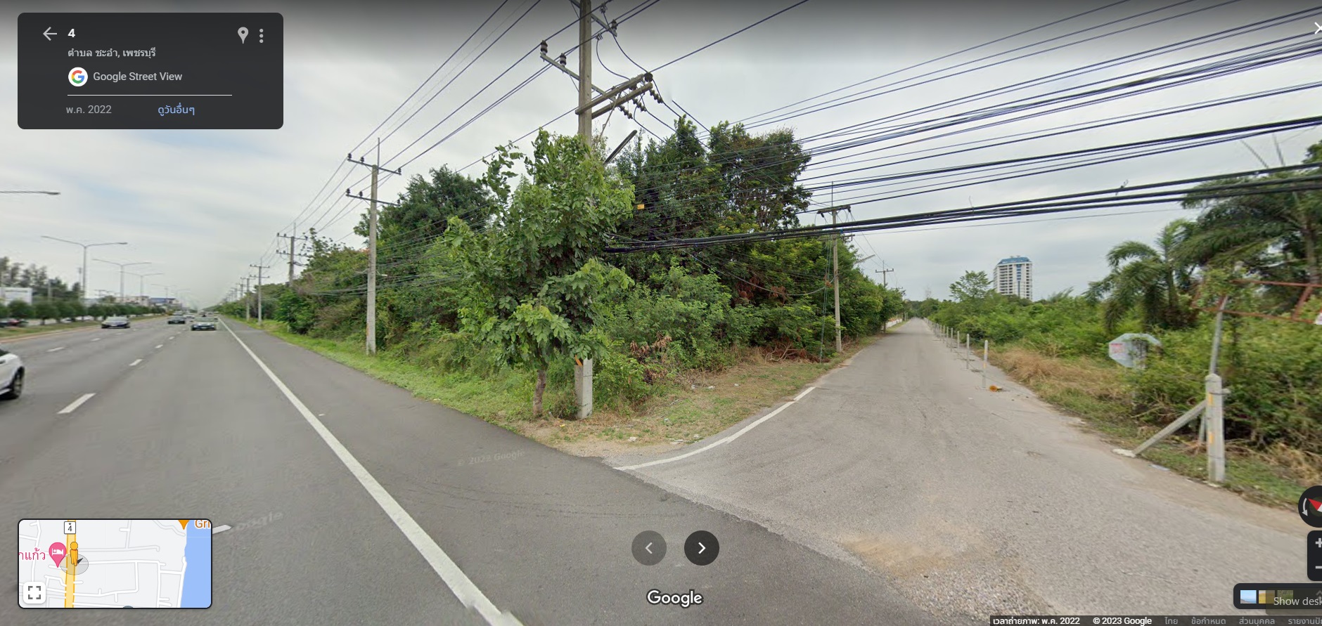 ที่ดินชะอำ3ไร่ซอยระเบียงจันทร์ ใกล้ถนนเพชรเกษม70เมตร