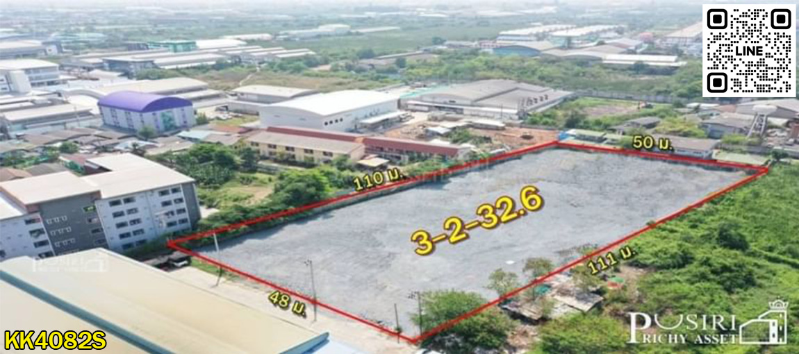 ที่สวย 3.5 ไร่ สีม่วง สร้างโรงงานได้ทุกประเภท ถมพร้อมใช้ พร้อมรั้ว 50% เทรลเลอร์สบาย