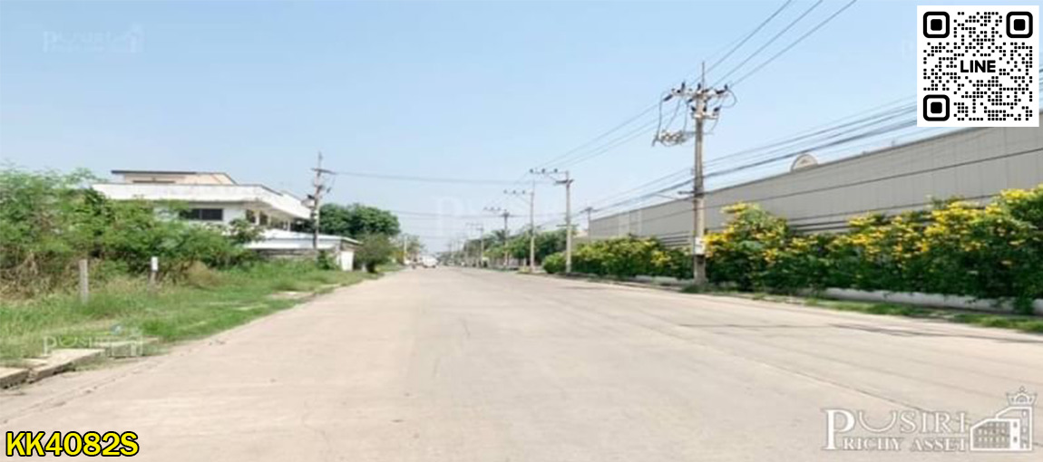 ที่สวย 3.5 ไร่ สีม่วง สร้างโรงงานได้ทุกประเภท ถมพร้อมใช้ พร้อมรั้ว 50% เทรลเลอร์สบาย