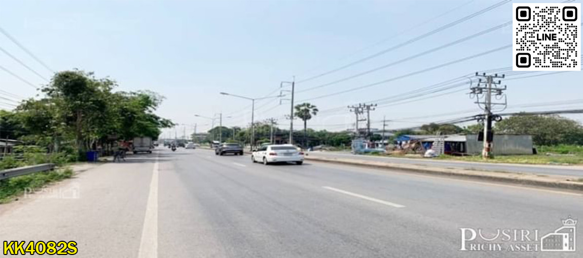 ที่สวย 3.5 ไร่ สีม่วง สร้างโรงงานได้ทุกประเภท ถมพร้อมใช้ พร้อมรั้ว 50% เทรลเลอร์สบาย