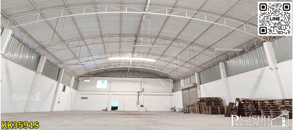 ขายโรงงาน 480ตร.ม. มี ใบอนุญาต รง.4 พร้อมสำนักงาน ใช้รถเทเลอร์ได้ ใกล้มอเตอร์เวย์ใหม่ เส้นมหิดล-บางเลน - KK 3591S