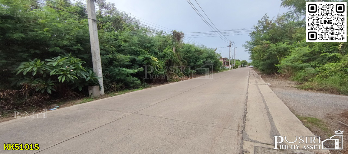 ที่สวยใช้ทำโกดัง/ซื้อทำกำไร 1.5 ไร่ ฮวงจุ้ยดีทางทิศใต้รับลมตลอดปี ใกล้ถนนสายใยรัก ต่อไปใกล้ถนนตัดใหม่กัลปพฤกษ์  พุทธสาคร kk5101s